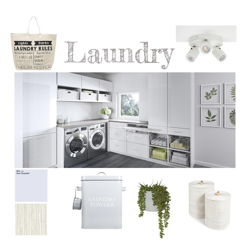 Laundry Chic Mood Board by Sabrina - The Ebury Collection LIfestyle on Style Sourcebook
