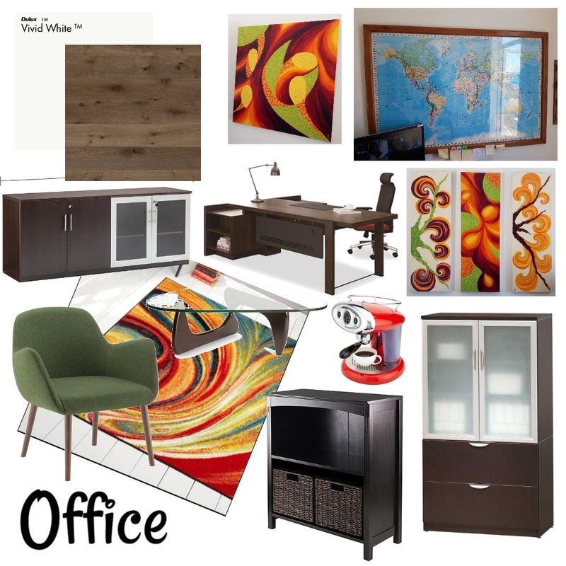 Module 10 Office Mood Board by Alexandra Demajo on Style Sourcebook