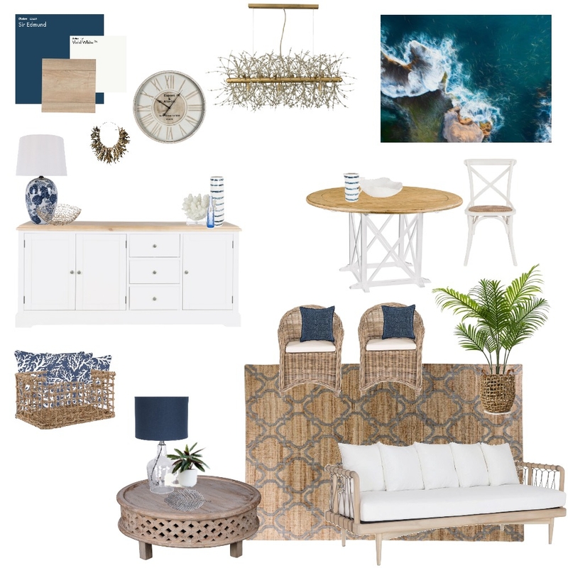 seascape Mood Board by janeturk on Style Sourcebook