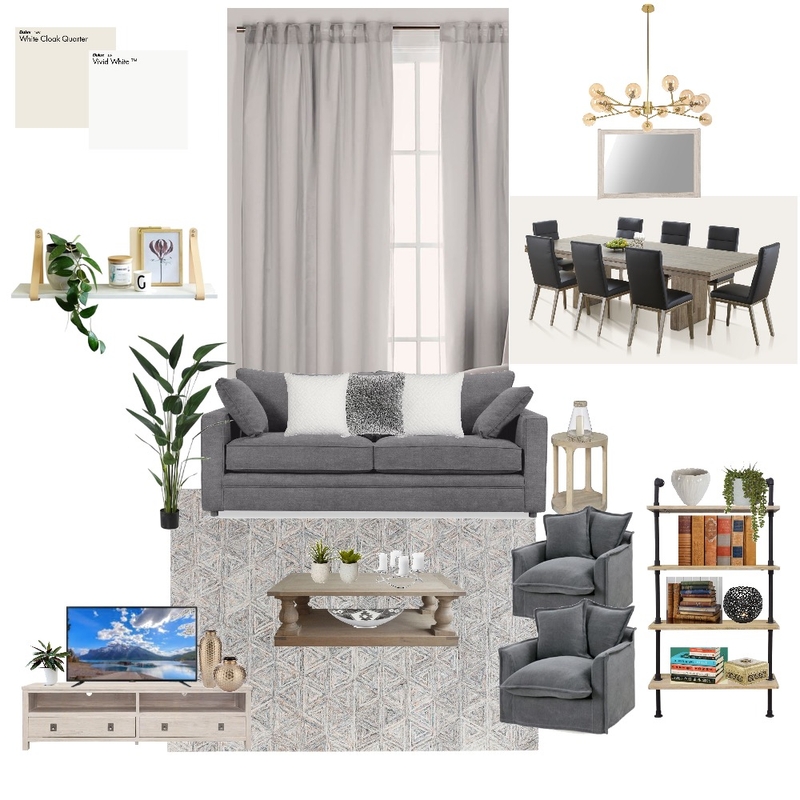 living room Mood Board by Rahel on Style Sourcebook