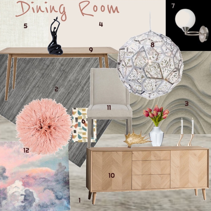 Dining Room Mood Board by allbuttonedup on Style Sourcebook