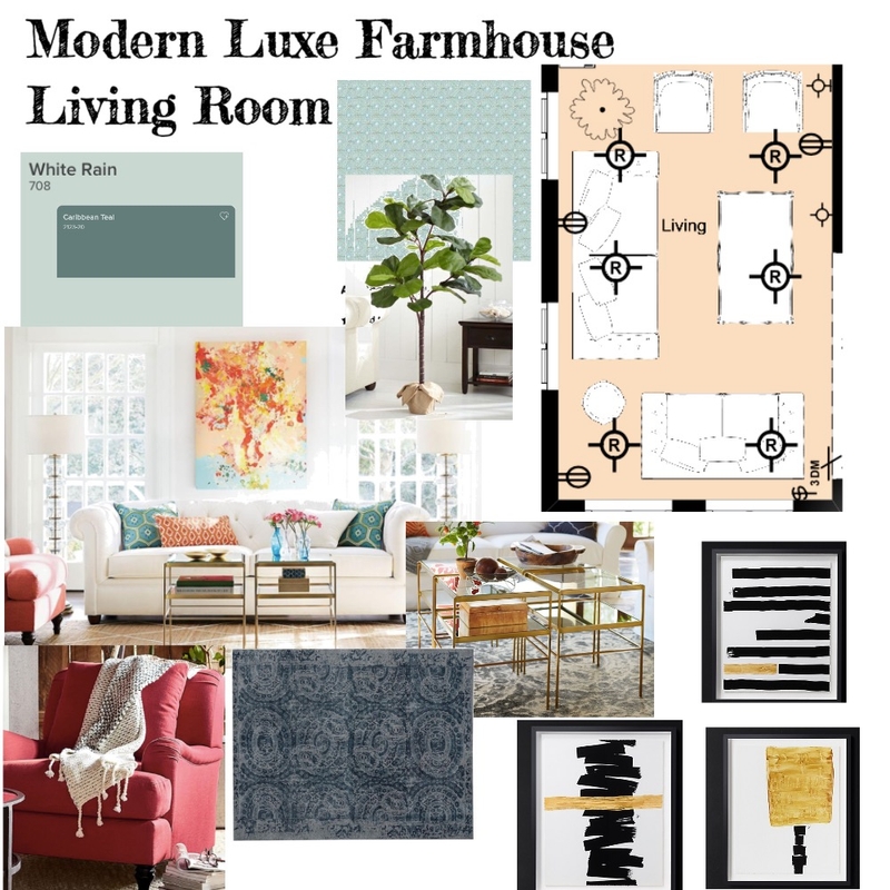 Living Room Mood Board by jodikravetsky on Style Sourcebook