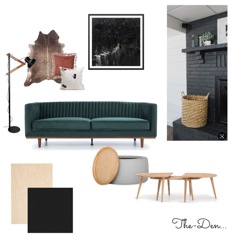 The Den Mood Board by CooperandCo. on Style Sourcebook