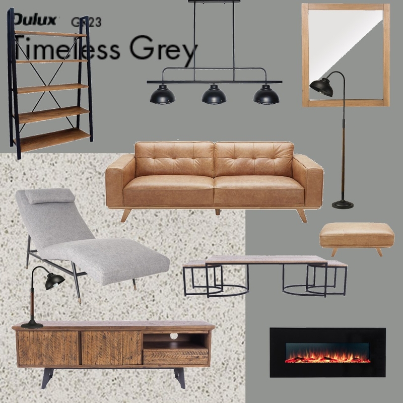 Soft Industrial Mood Board by Eseri on Style Sourcebook