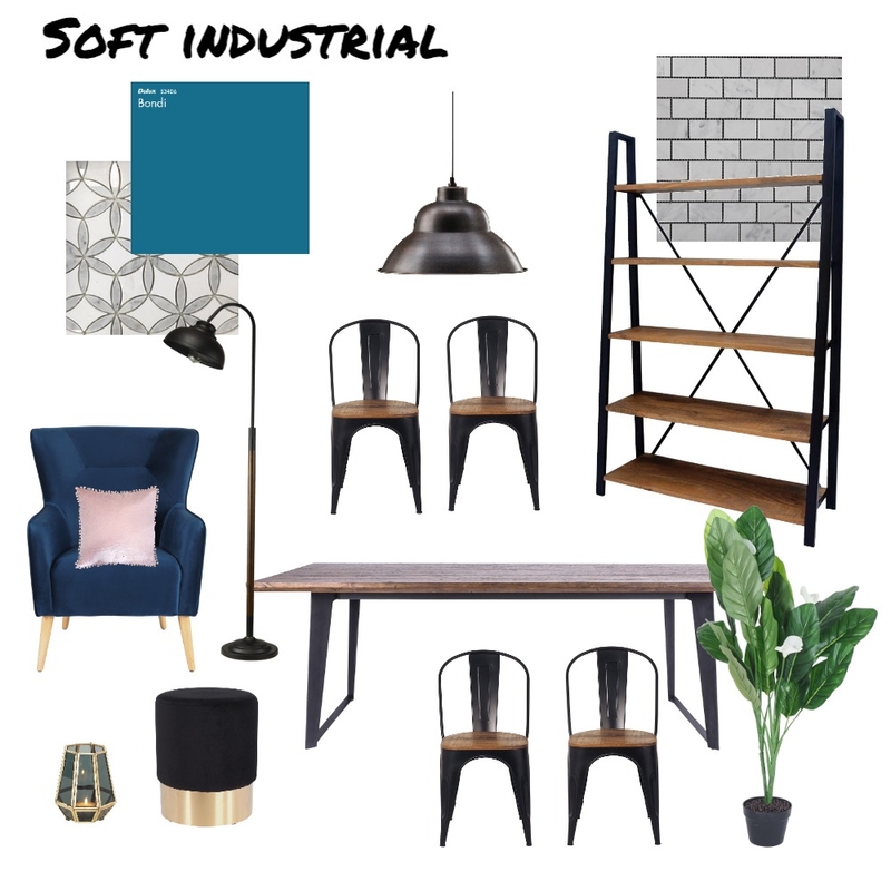 Soft Industrial Mood Board by ShereeHillier on Style Sourcebook