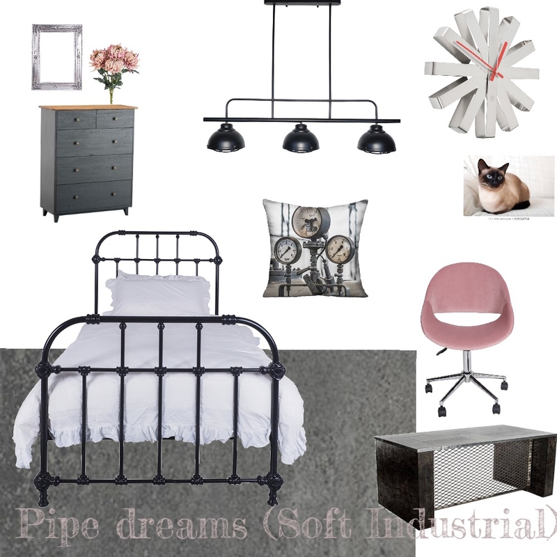 Soft Industrial w/cat 2 Mood Board by LSkelly on Style Sourcebook