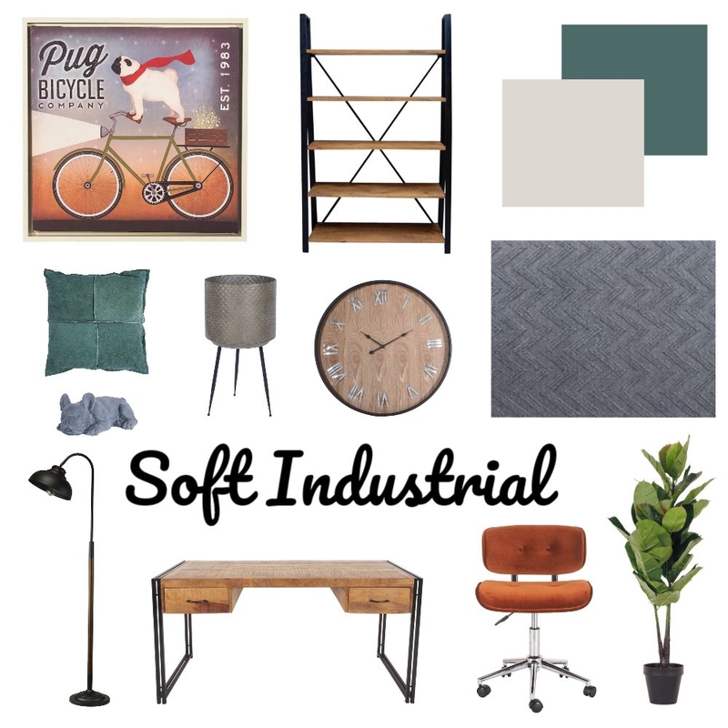 Soft Industrial Mood Board by KateAlen on Style Sourcebook