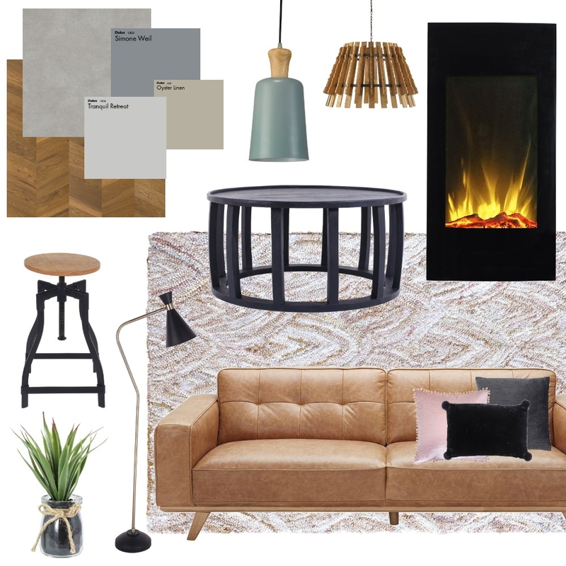 Soft Industrial Mood Board by thecannycollective on Style Sourcebook