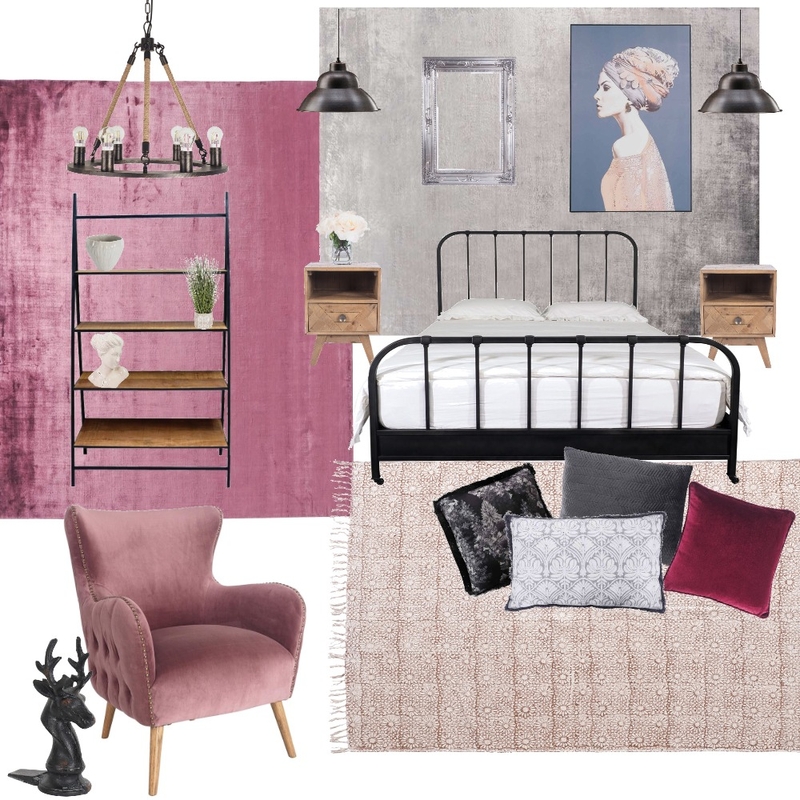 Soft Industrial Mood Board by staceymborg92 on Style Sourcebook