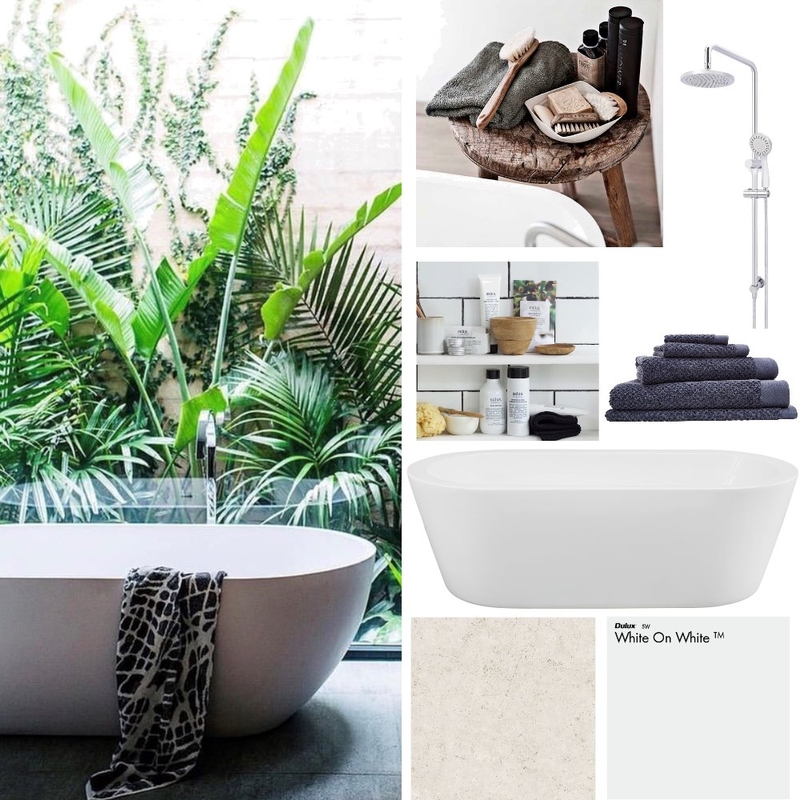 Bathroom Mood Board by projectthirtysix on Style Sourcebook