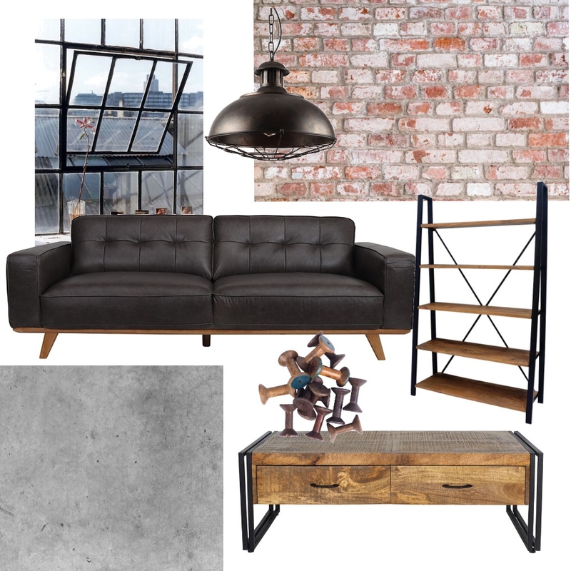 industrial Mood Board by bronteperry on Style Sourcebook