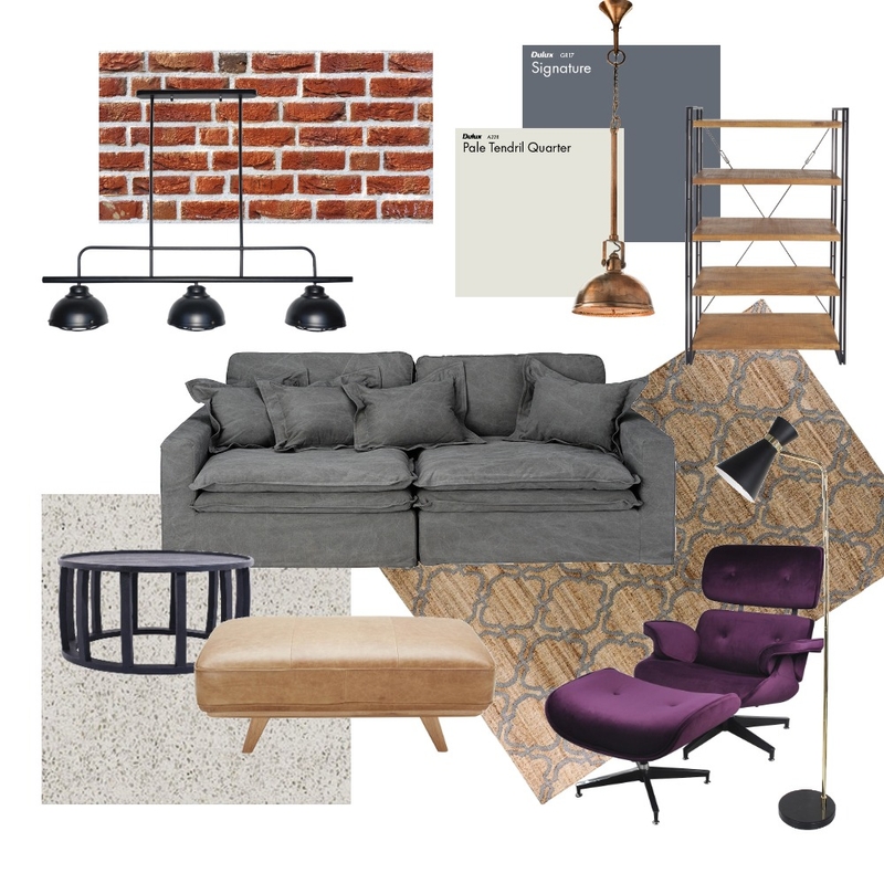 Soft Industrial Mood Board by messjilekovic on Style Sourcebook