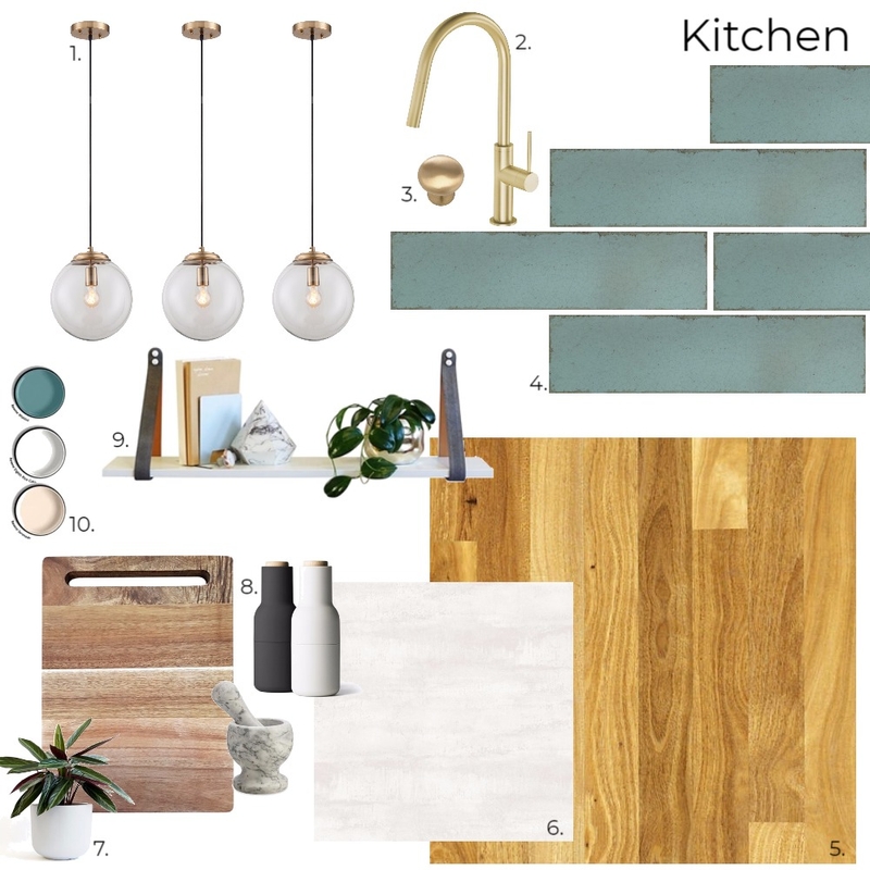 Assignment 9 - Kitchen 2 Mood Board by gemmac on Style Sourcebook