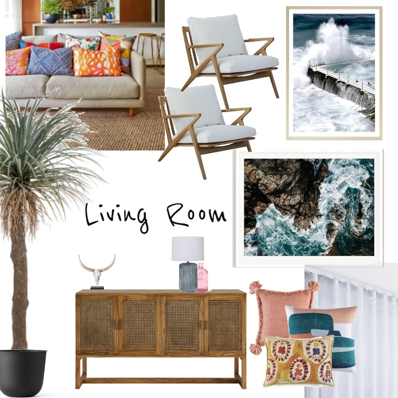 Belmont Living Mood Board by Marlowe Interiors on Style Sourcebook