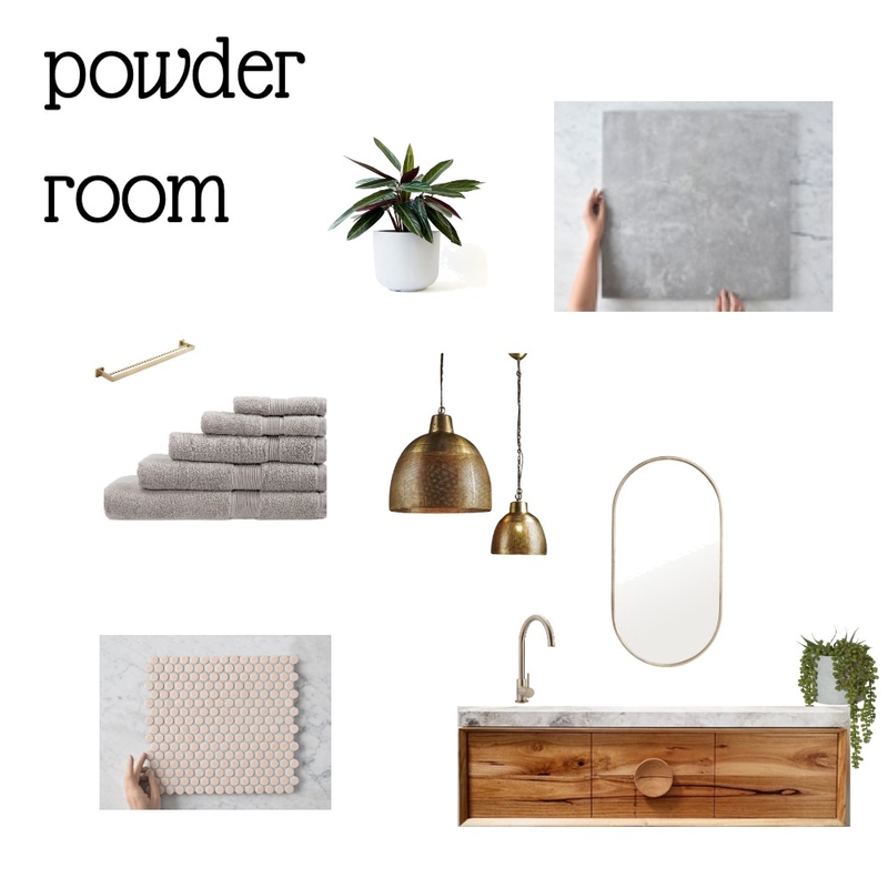Powder room Mood Board by Renovation by Design on Style Sourcebook