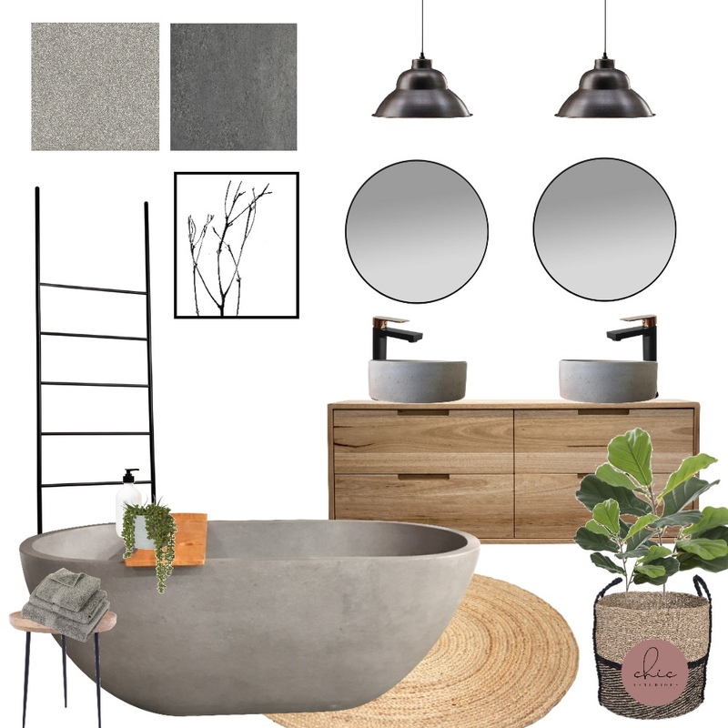 Soft Industrial Mood Board by ChicDesigns on Style Sourcebook