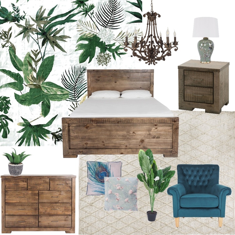 Tropical and Lush Mood Board by Eseri on Style Sourcebook