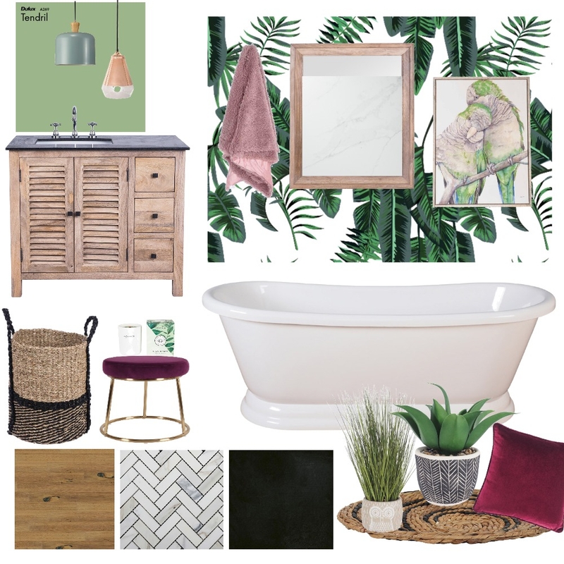 Tropical and Lush Mood Board by staceymborg92 on Style Sourcebook