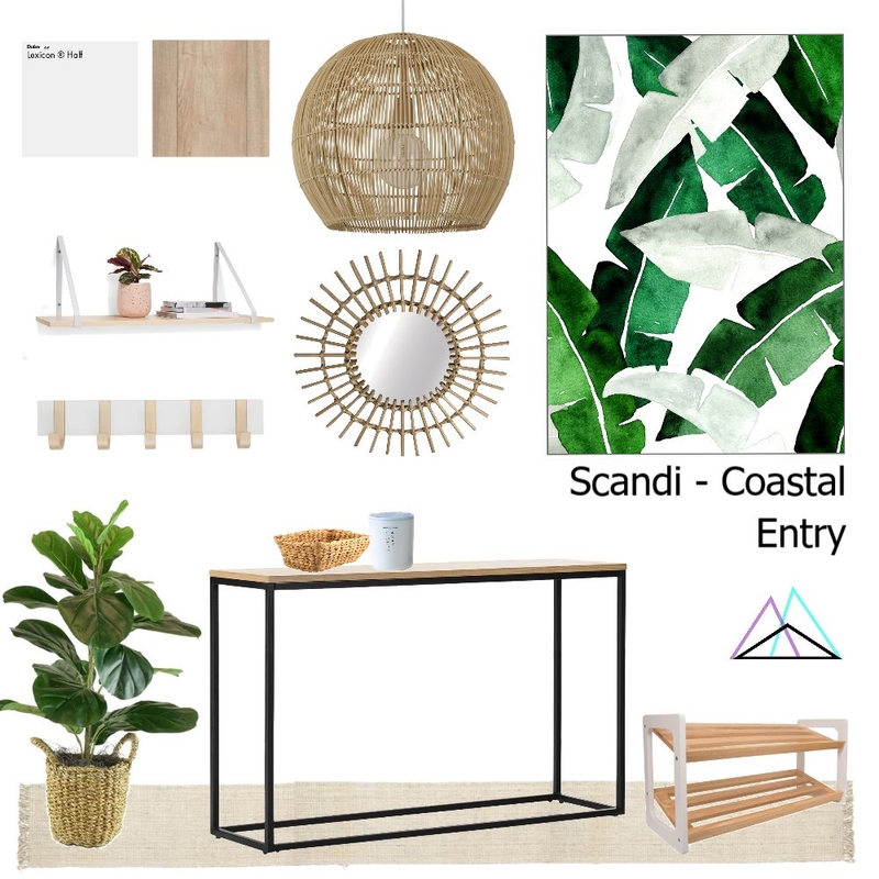 Golden Bay Coastal - Entry Mood Board by Invelope on Style Sourcebook