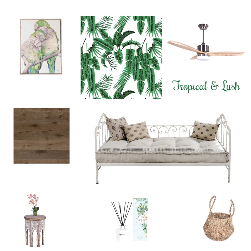 Tropical &amp; Lush Mood Board by Melony on Style Sourcebook