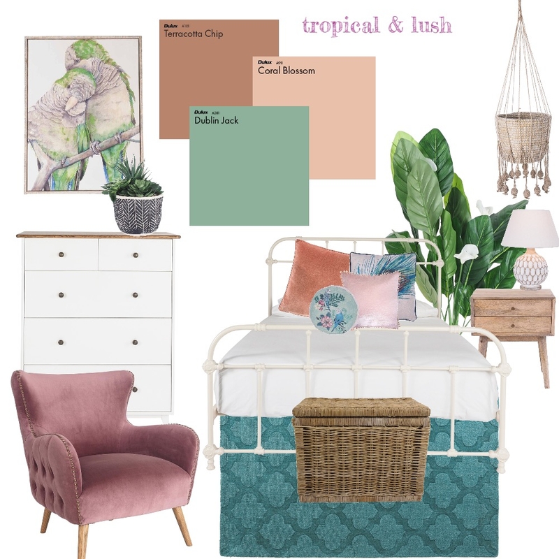 Tropical and lush Mood Board by JMY89 on Style Sourcebook