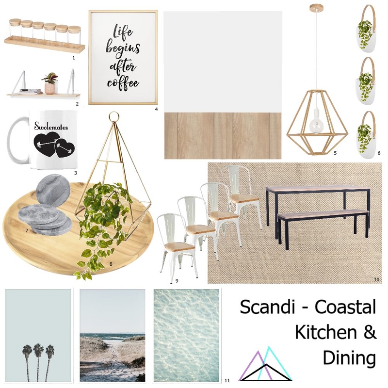 Golden Bay Dining/ Kitchen Mood Board by Invelope on Style Sourcebook