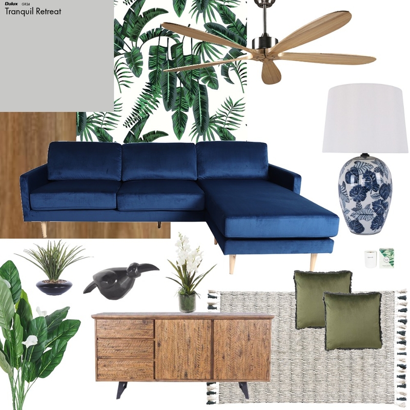 Tropical Lush Lounge Mood Board by Kayla.Garder on Style Sourcebook