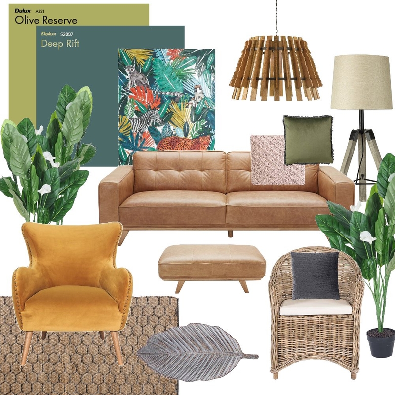 Tropical Living Mood Board by coyote on Style Sourcebook