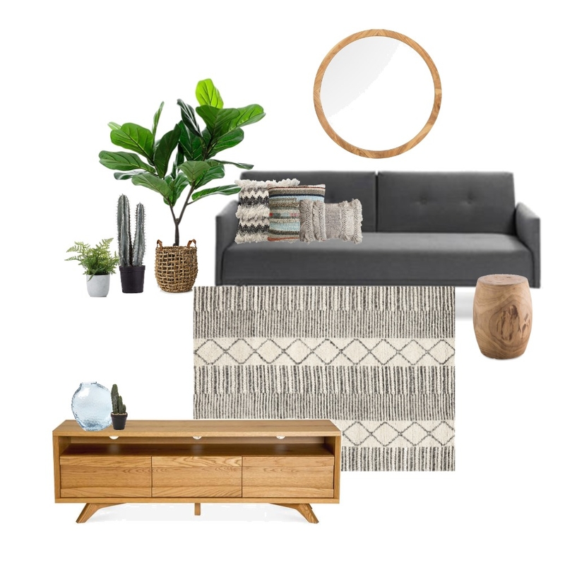 Coastal Boho - Living Room Mood Board by danielaberkhout on Style Sourcebook