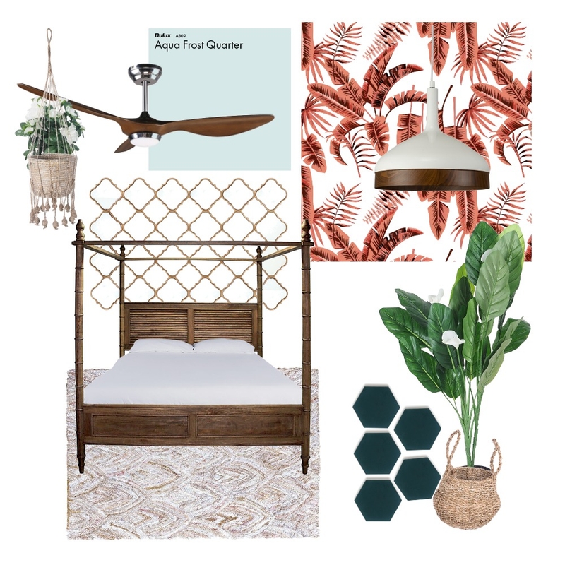 Tropical &amp; Lush 2 Mood Board by messjilekovic on Style Sourcebook