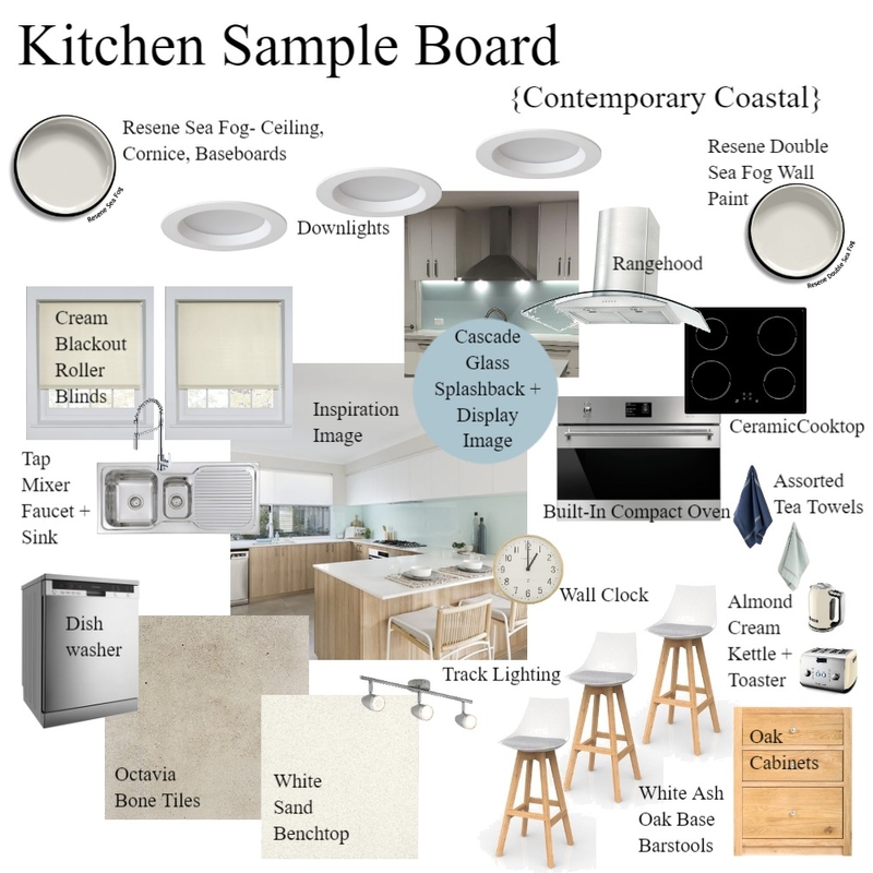 Kitchen Sample Board IDI Mood Board by DonnaS on Style Sourcebook