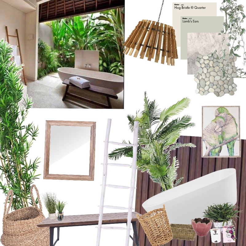 Tropical decor bathroom Mood Board by Susanhollier on Style Sourcebook