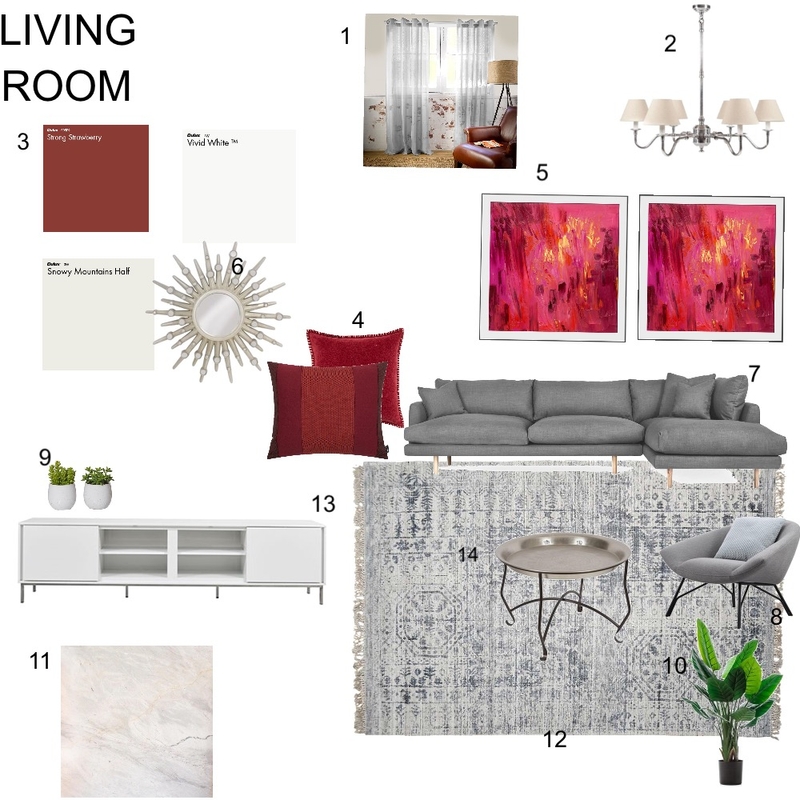 LIVING ROOM Mood Board by Christina45 on Style Sourcebook
