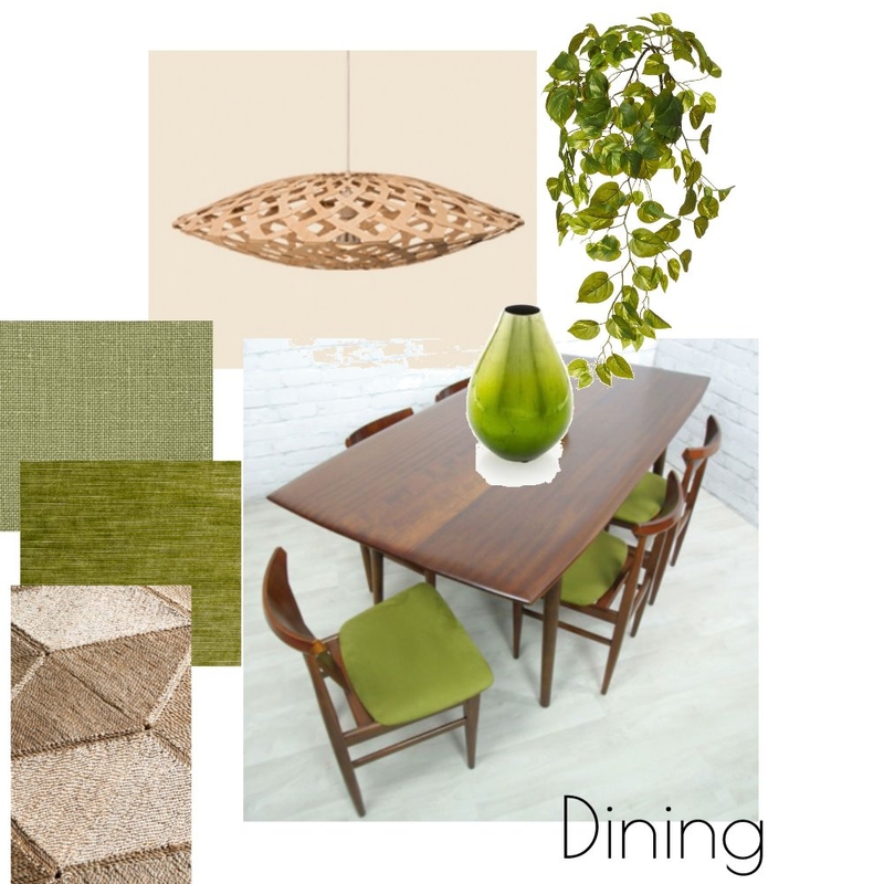 Mid Century Modern Dining Mood Board by PaulaNDesign on Style Sourcebook