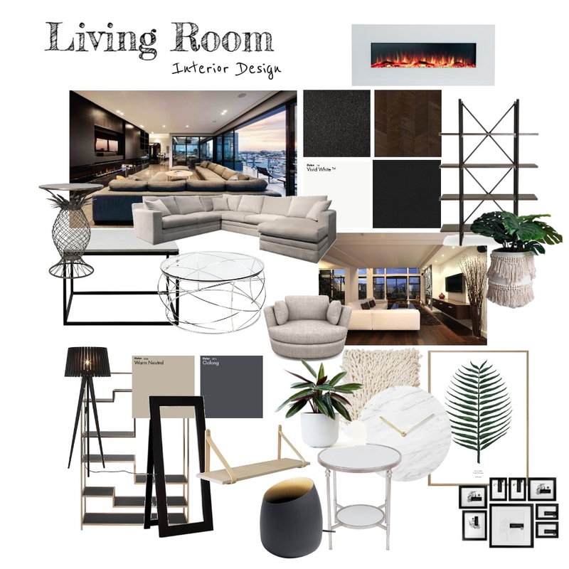 Living Room Mood Board by ElishaCelis on Style Sourcebook