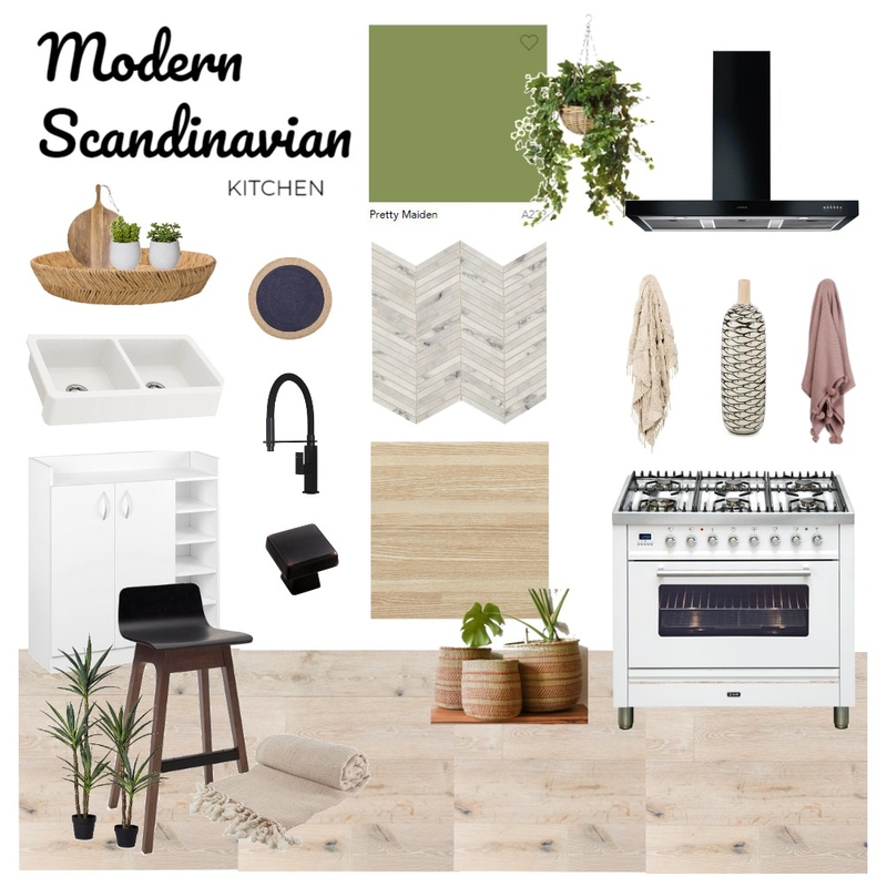 Modern Scandinavian Kitchen Mood Board by unicatheunicorn on Style Sourcebook