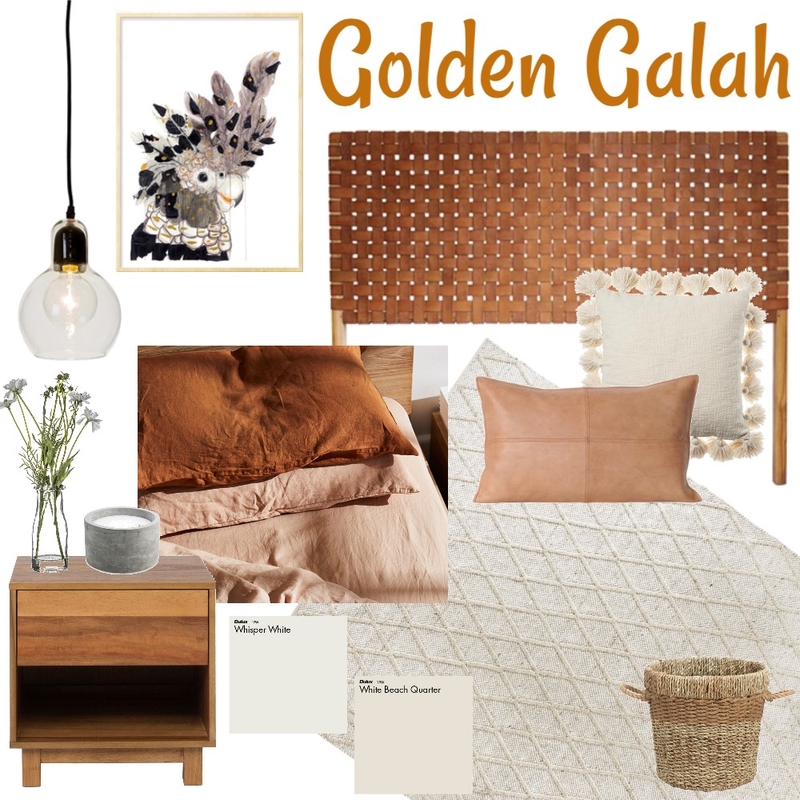 Golden Galah Mood Board by Taylah O'Brien on Style Sourcebook