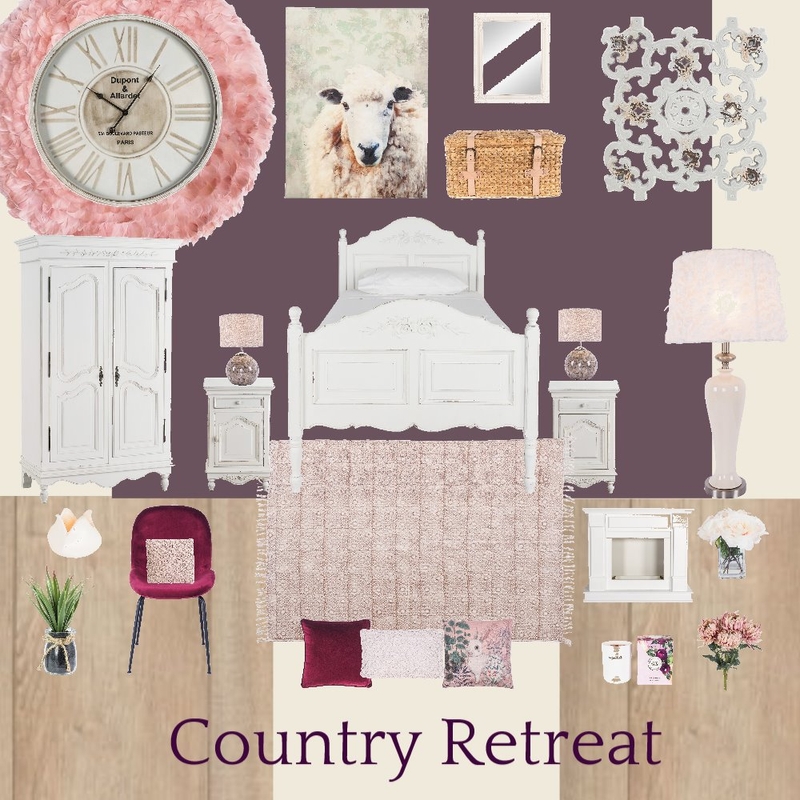 Country Retreat Mood Board by Natalie V on Style Sourcebook