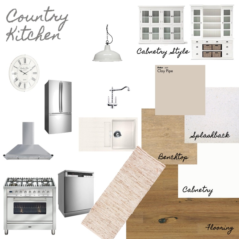 Country Retreat Mood Board by STYLINGOURHOME on Style Sourcebook