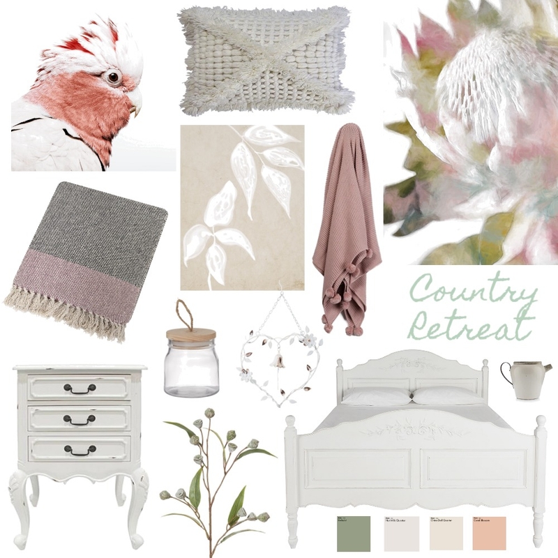Country Retreat Mood Board by bindeebel on Style Sourcebook