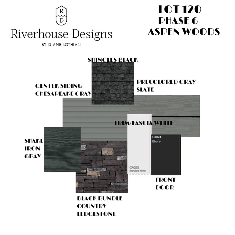 lot 120 Mood Board by Riverhouse Designs on Style Sourcebook