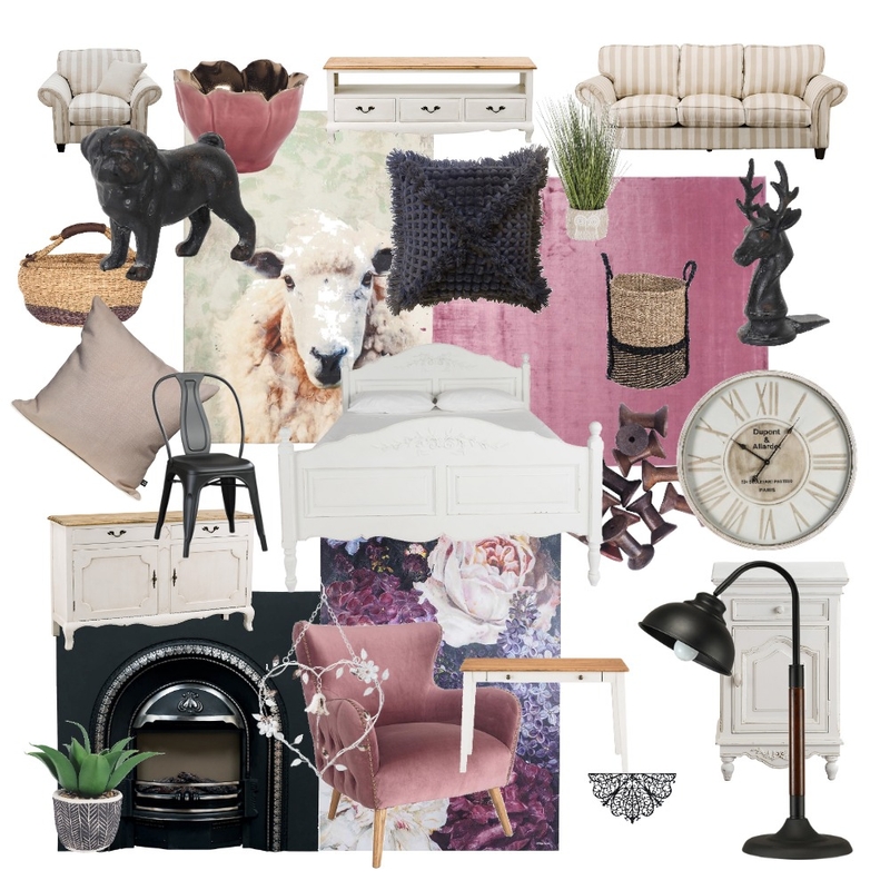 Country Mood Board by irisflower on Style Sourcebook