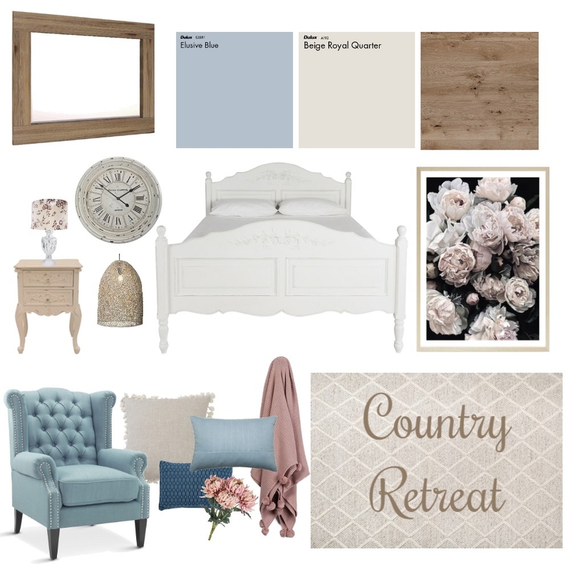 Country Retreat Mood Board by aderickx on Style Sourcebook