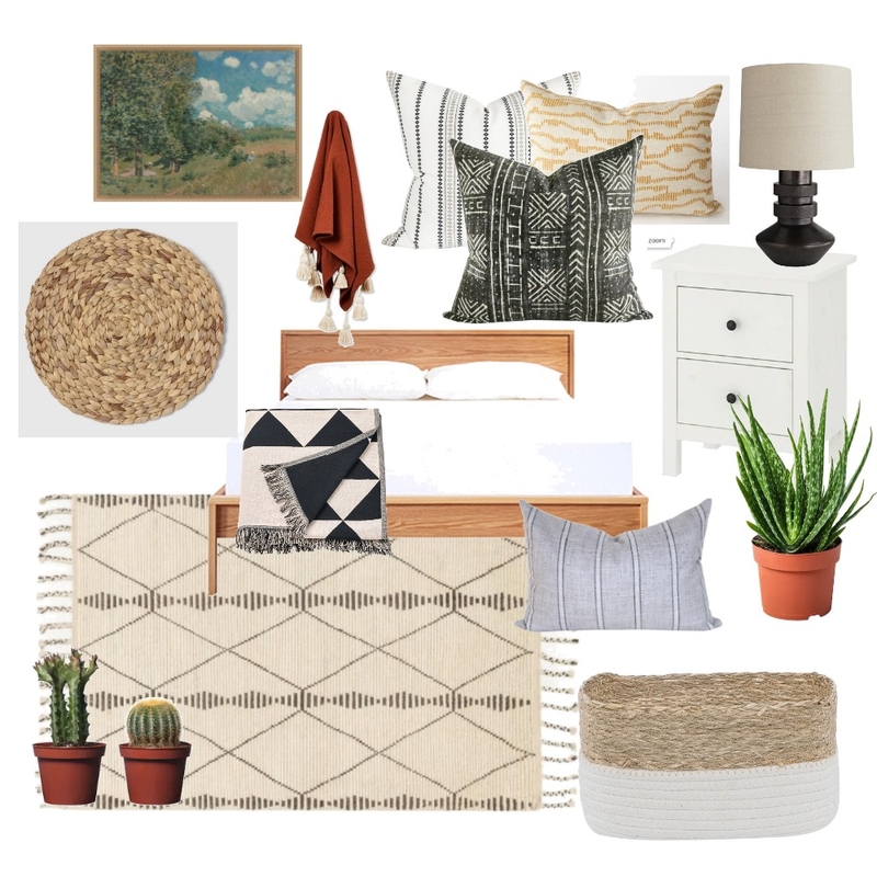 modern boho Mood Board by leighnav on Style Sourcebook