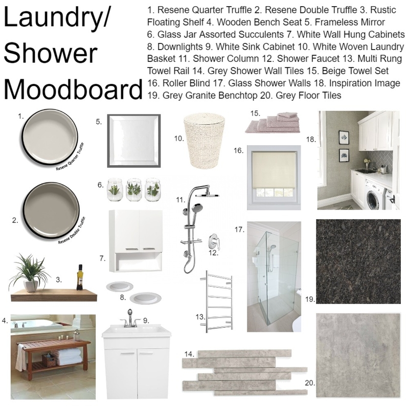 Bathroom Remake Mood Board by DonnaS on Style Sourcebook