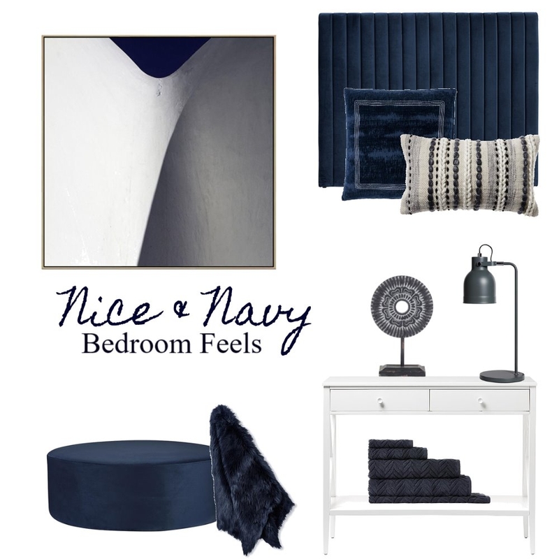 Nice &amp; Navy Mood Board by Blush Interior Styling on Style Sourcebook