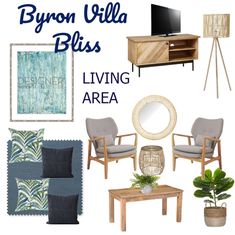 Byron Villa Mood Board by Wedgetail on Style Sourcebook