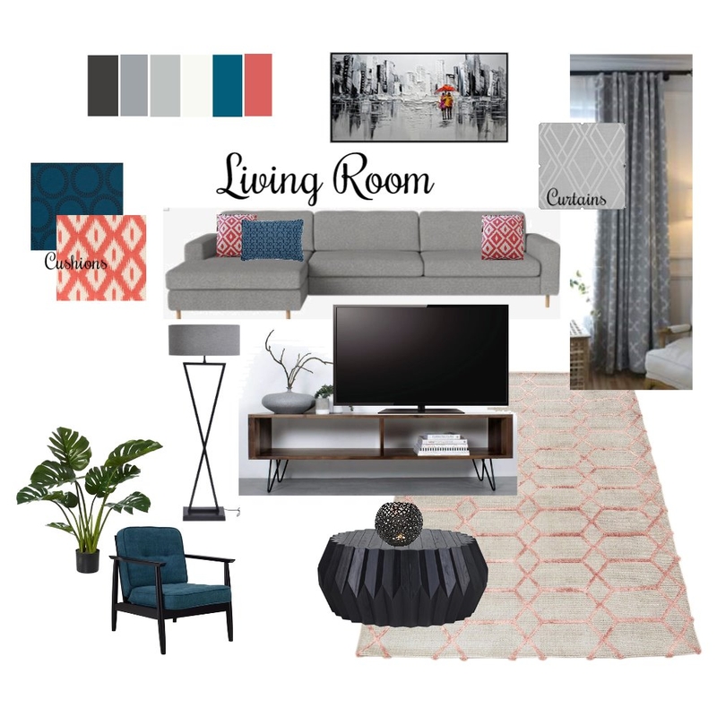 Living Room Mood Board by NAghayan on Style Sourcebook