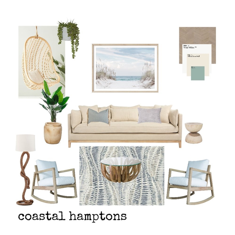 Coastal Hamptons Mood Board by HigherLivingDesign on Style Sourcebook