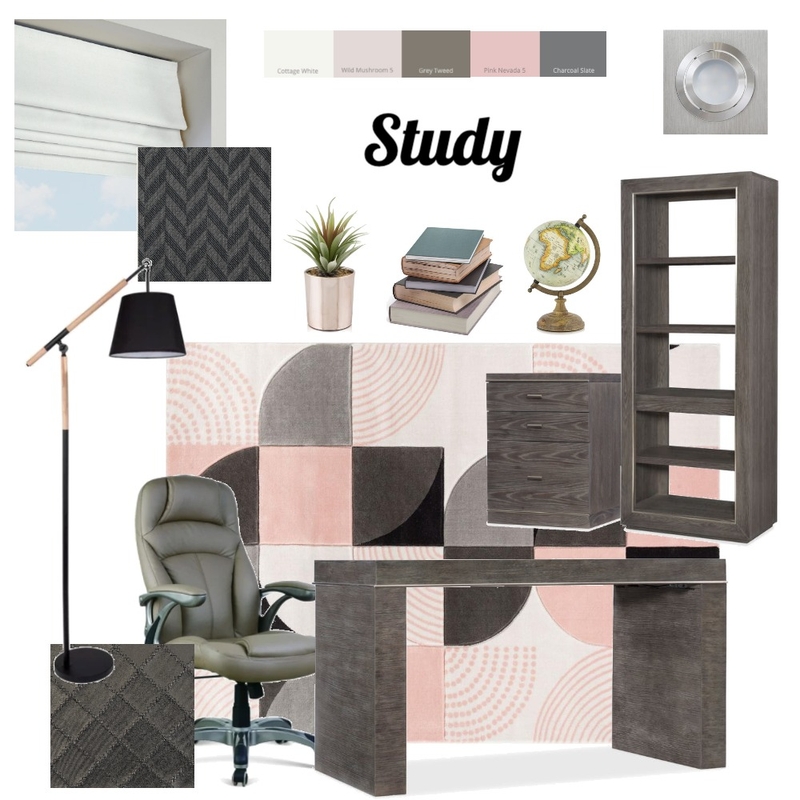 Study Mood Board Mood Board by Designs by Penn on Style Sourcebook